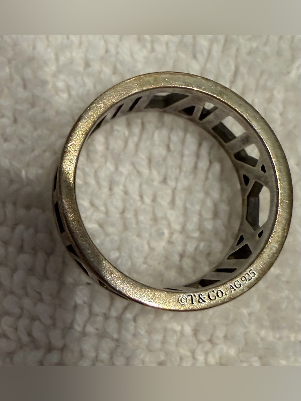 Tiffany and Co. Atlas Ring - Picture 2 of 3